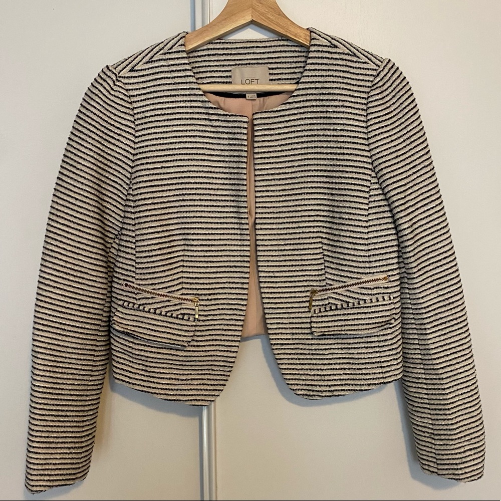 LOFT | Cropped Career Jacket